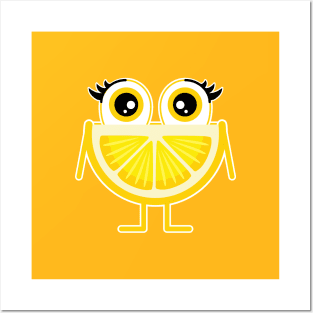 Funny Lemon Posters and Art